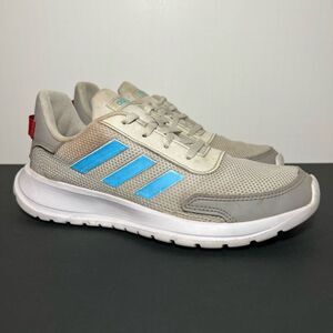Kids ADIDAS Tensaur Run K Jr Grey Athletic Shoes / Size 4